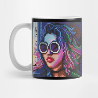 Pixel Art Girl Mug